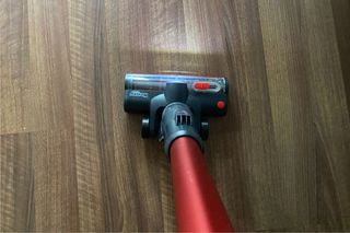 Henry Quick vacuum on floor with roller brush on