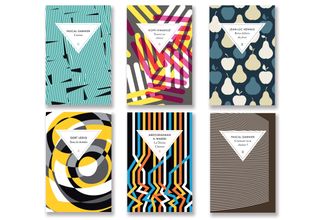 6 book covers as part of a series designed by David Pearson