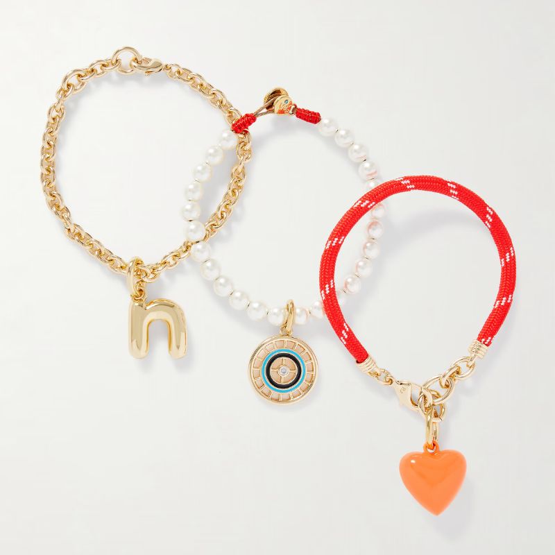 Three charm bracelets by Roxanne Assoulin