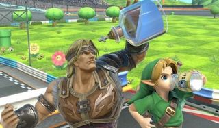 Simon Belmont and Link
