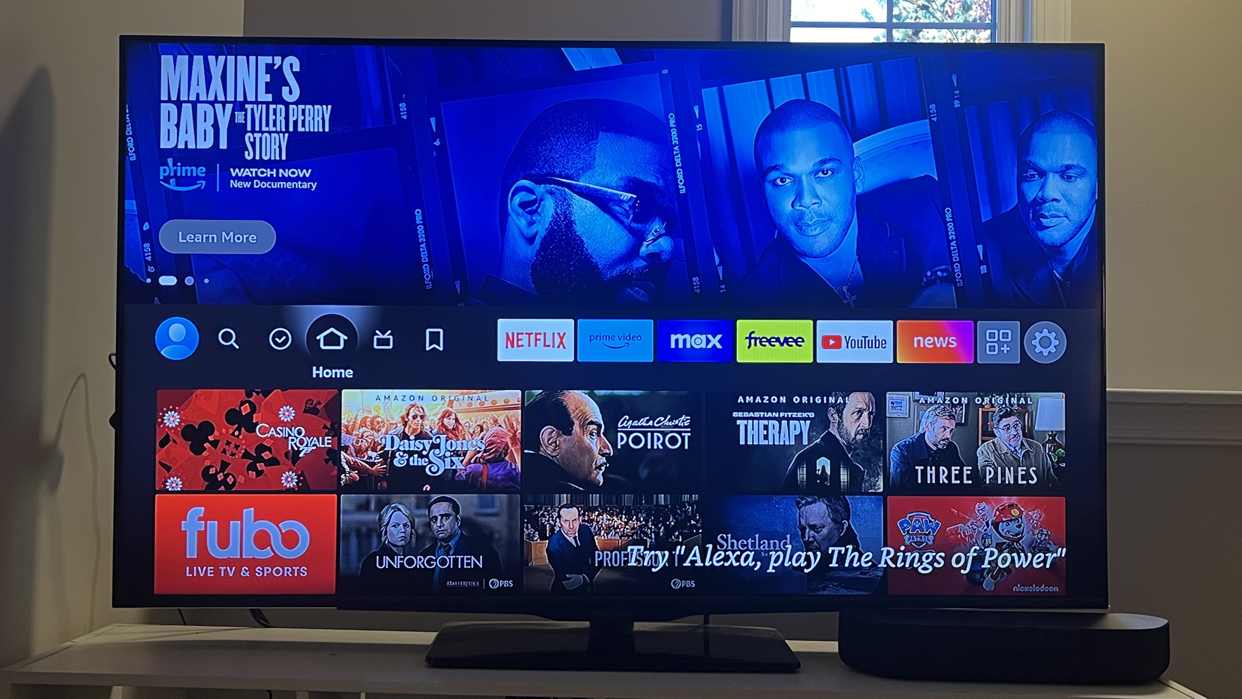 Amazon Fire TV Stick 4K (2023) screen interface