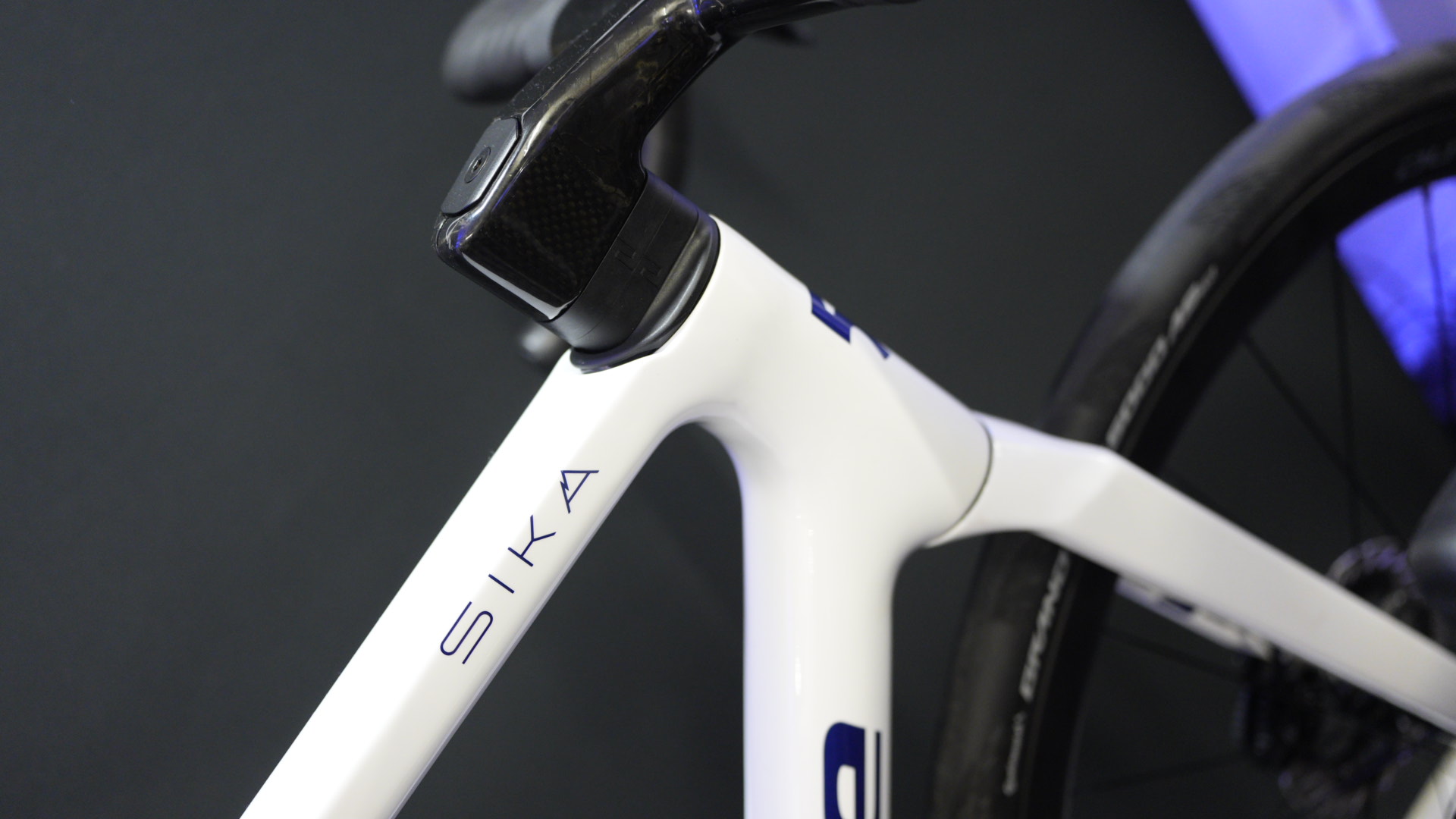 close up details of expensive bikes