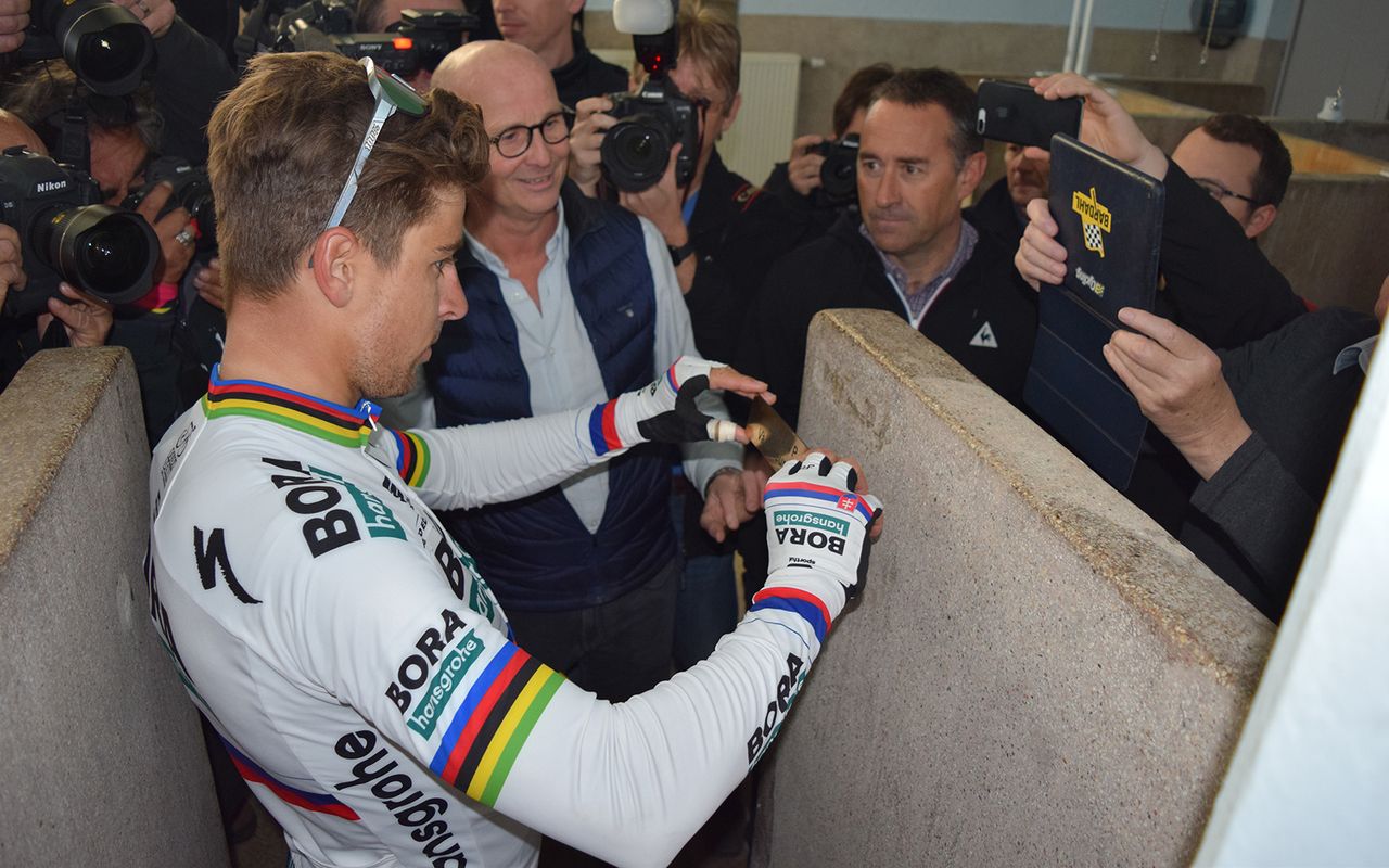 Peter Sagan (Bora-Hansgrohe) adds his name to history