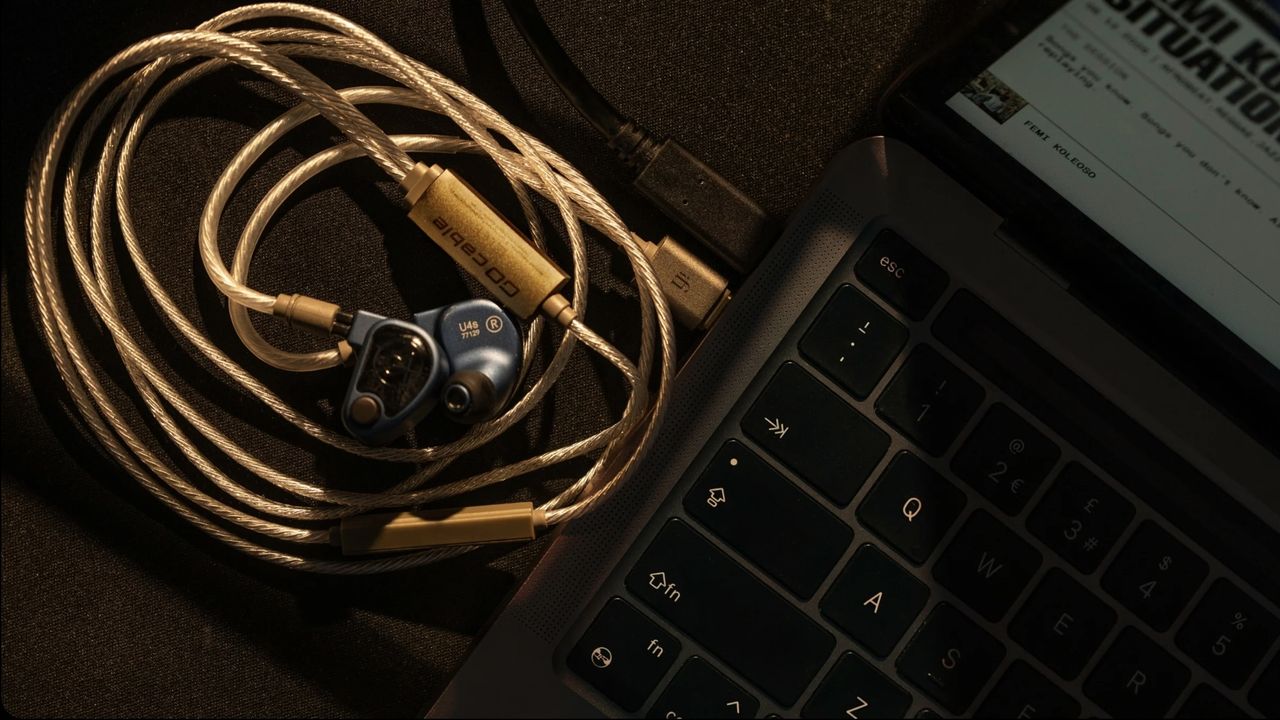 iFi has squeezed a DAC and headphone amplifier into its latest USB-C in-ear monitor cable