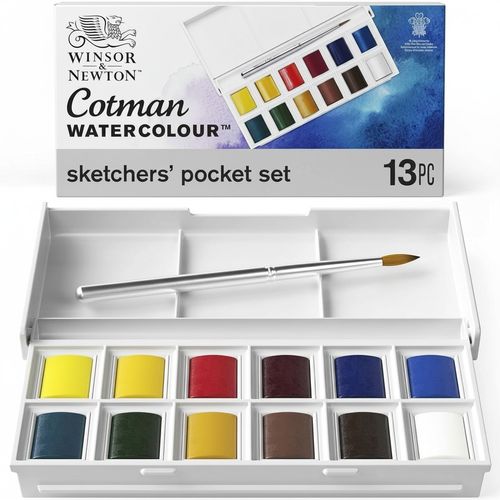Cotman Watercolor Paint Set