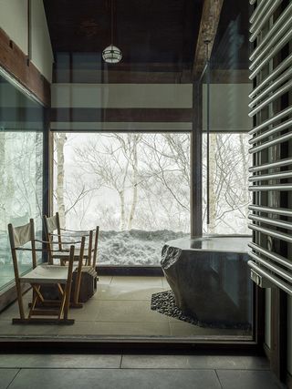 bathing facilities in a Shiguchi house