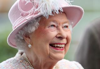 Queen Elizabeth II attends the QIPCO British Champions Day at Ascot Racecourse on October 21, 2017 in Ascot, England