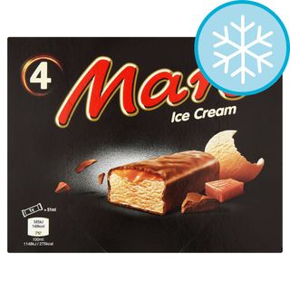 Mars chocolate bar ice cream
