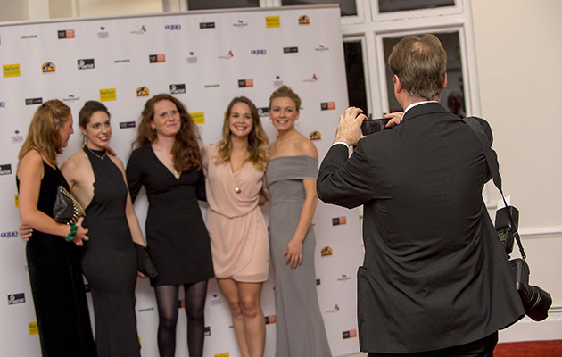 Photographer Peter Nixon in action