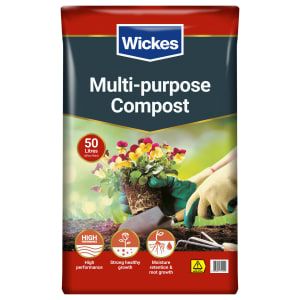 Wickes Peat Free Multi-Purpose Compost - 50l