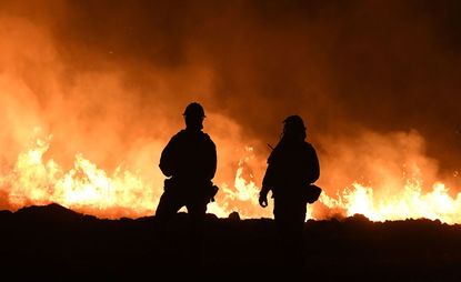 Wildfire in California