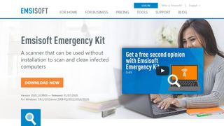 مجموعة الطوارئ Emsisoft