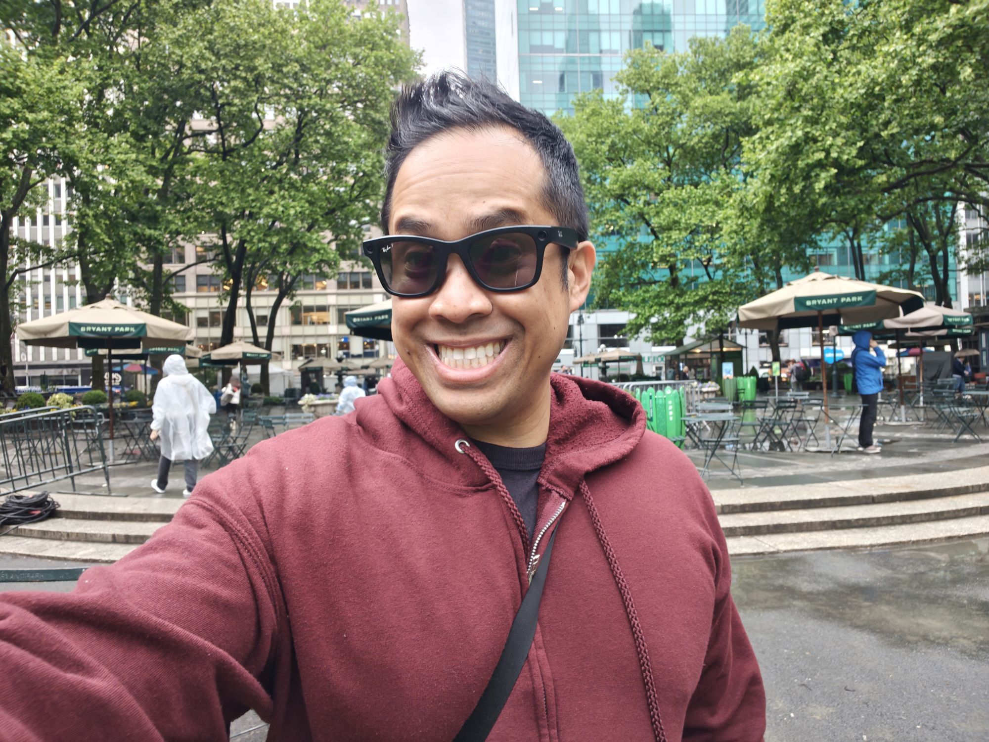 Motorola Razr Ultra 2025 selfie sample.