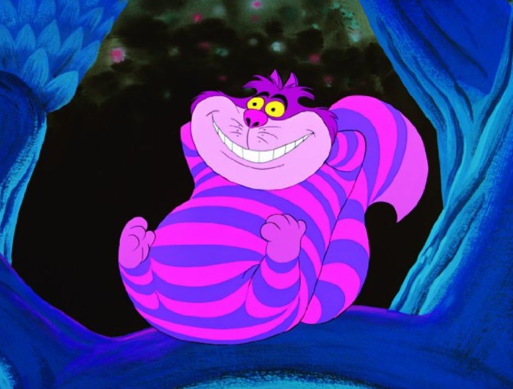 The Cheshire Cat in &quot;Alice in Wonderland&quot;