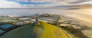 St Michael's Tower on Glastonbury Tor was among the shortlisted entries