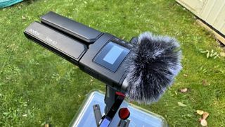 Godox IVM-S3 microphone being used outside