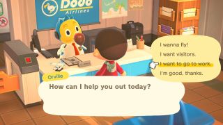 Animal Crossing New Horizons Go To Work