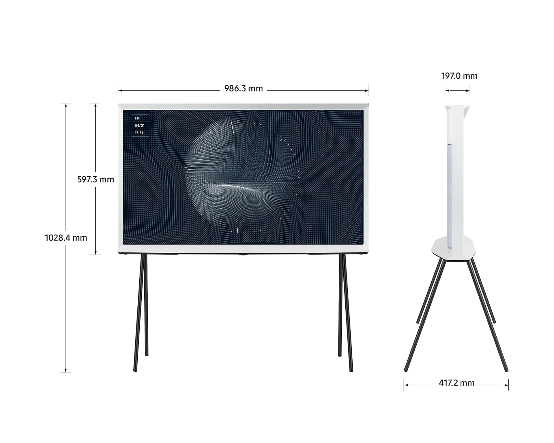 Samsung Serif TV press images