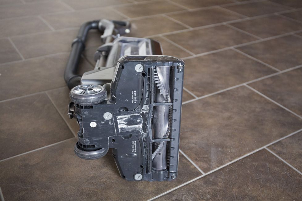 The removable canister on the Lift-Away TruePet makes vacuuming stairs, whether they are carpeted or bare, much easier than using an upright vacuum.