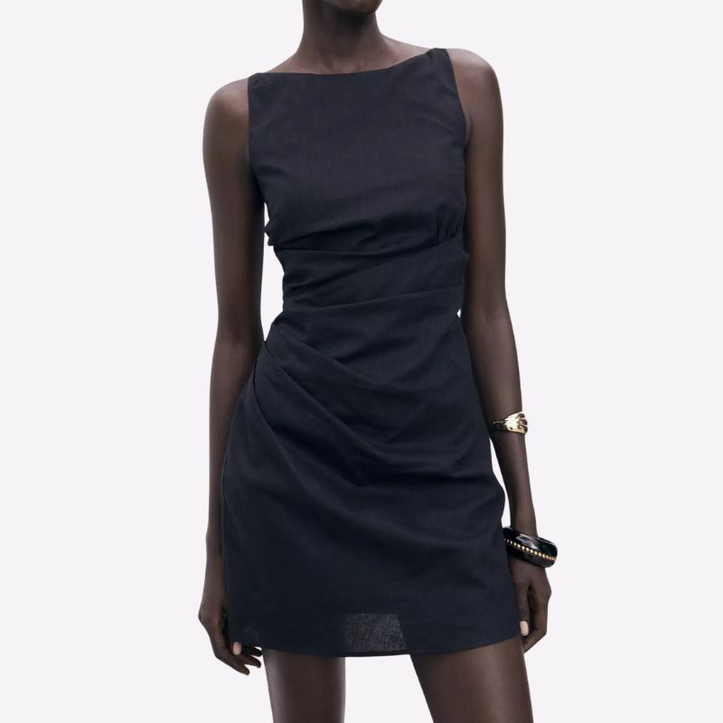 Image of brown dress