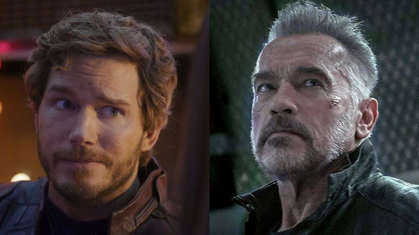 Chris Pratt stars in The Guardians of the Galaxy Holiday Special, while Arnold Schwarzenegger stars in Terminator: Dark Fate.