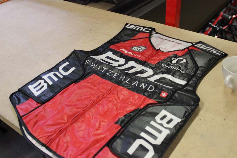 A BMC cooling jacket for those hotter races