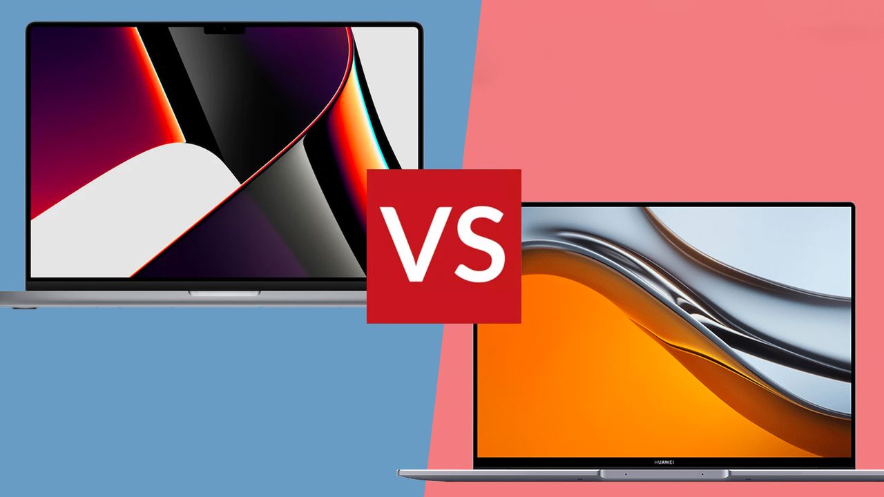 Apple MacBook Pro 16in 2021 versus Huawei MateBook 16S 2022