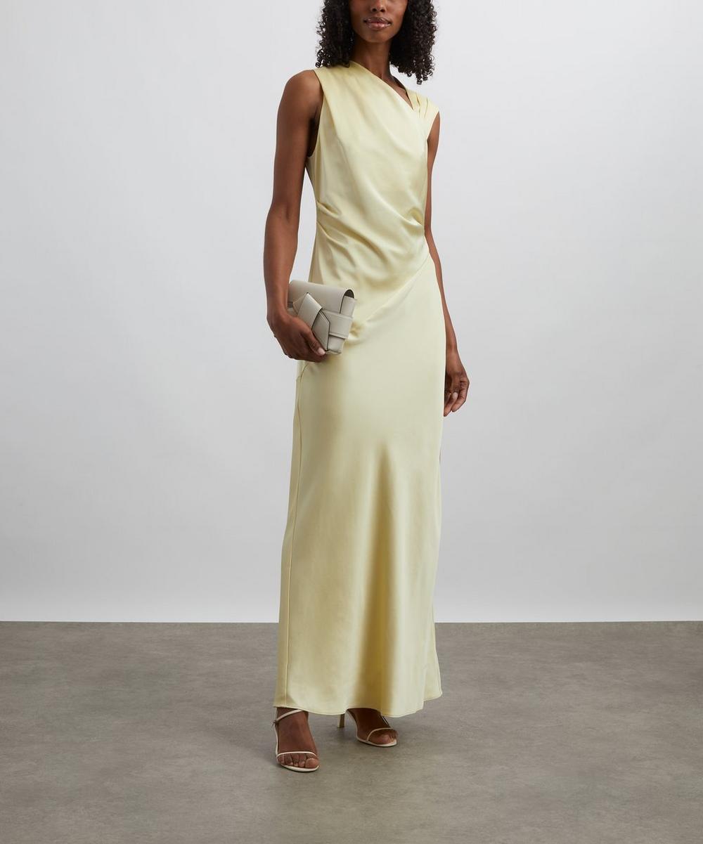 Becca Butter Satin Maxi Dress