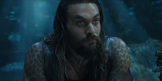 Aquaman listening to Nudidis Vulko's plan in Aquaman