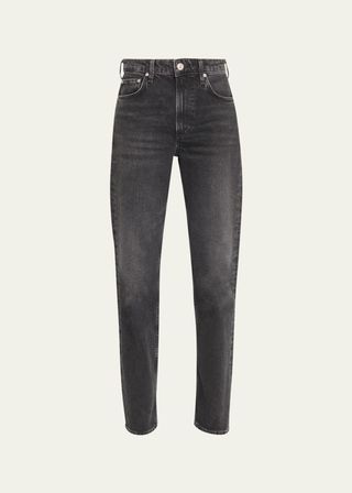 Zurie High Rise Straight Jeans