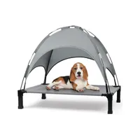 Heeyoo Elevated Dog Bed with Canopy | Amazon
