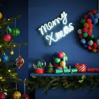 Neon Merry Christmas light | was £18 now £12 at Argos