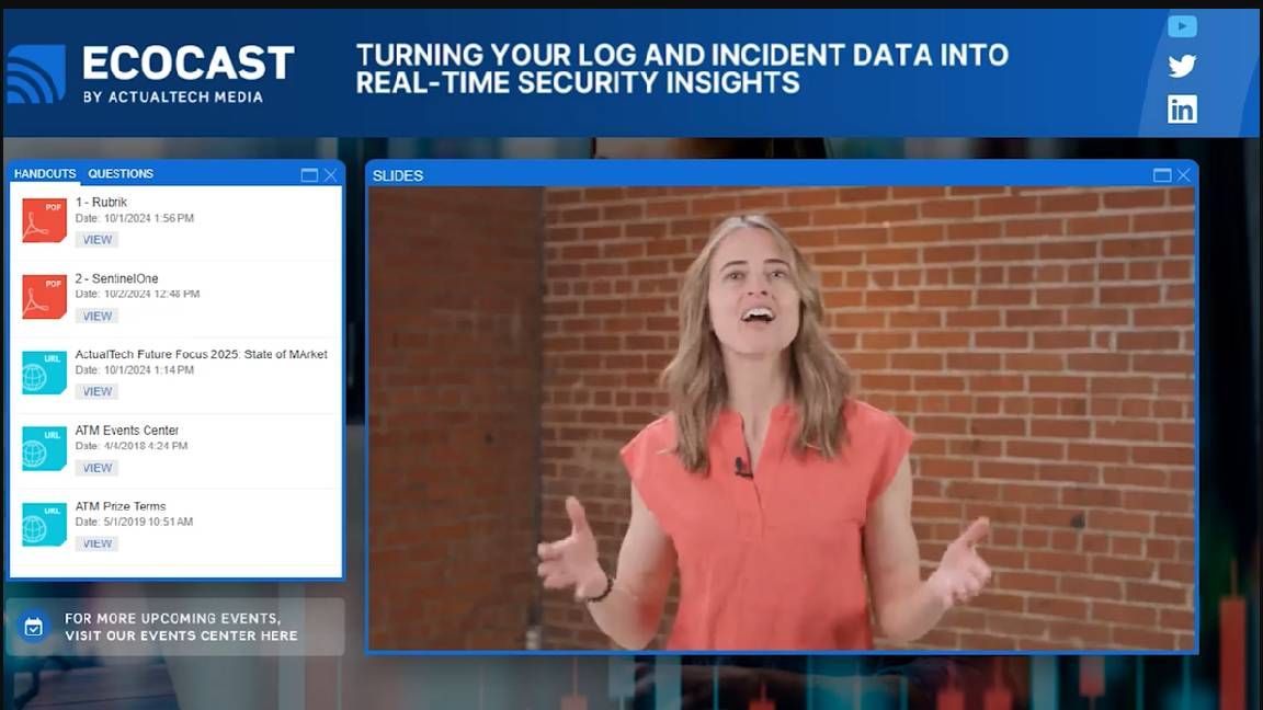 Turning Your Log and Incident Data into Real-time Security Insights