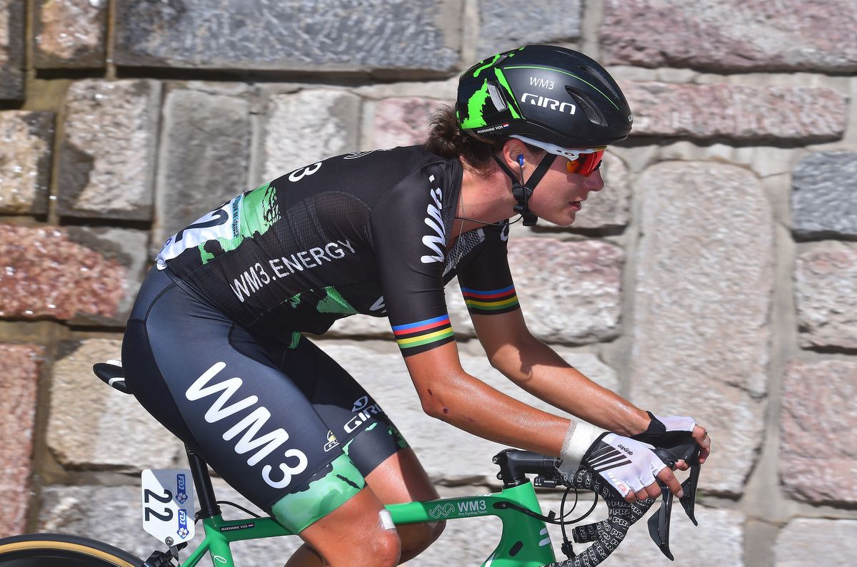 Marianne Vos (WM3 Procycling) missed the time cut