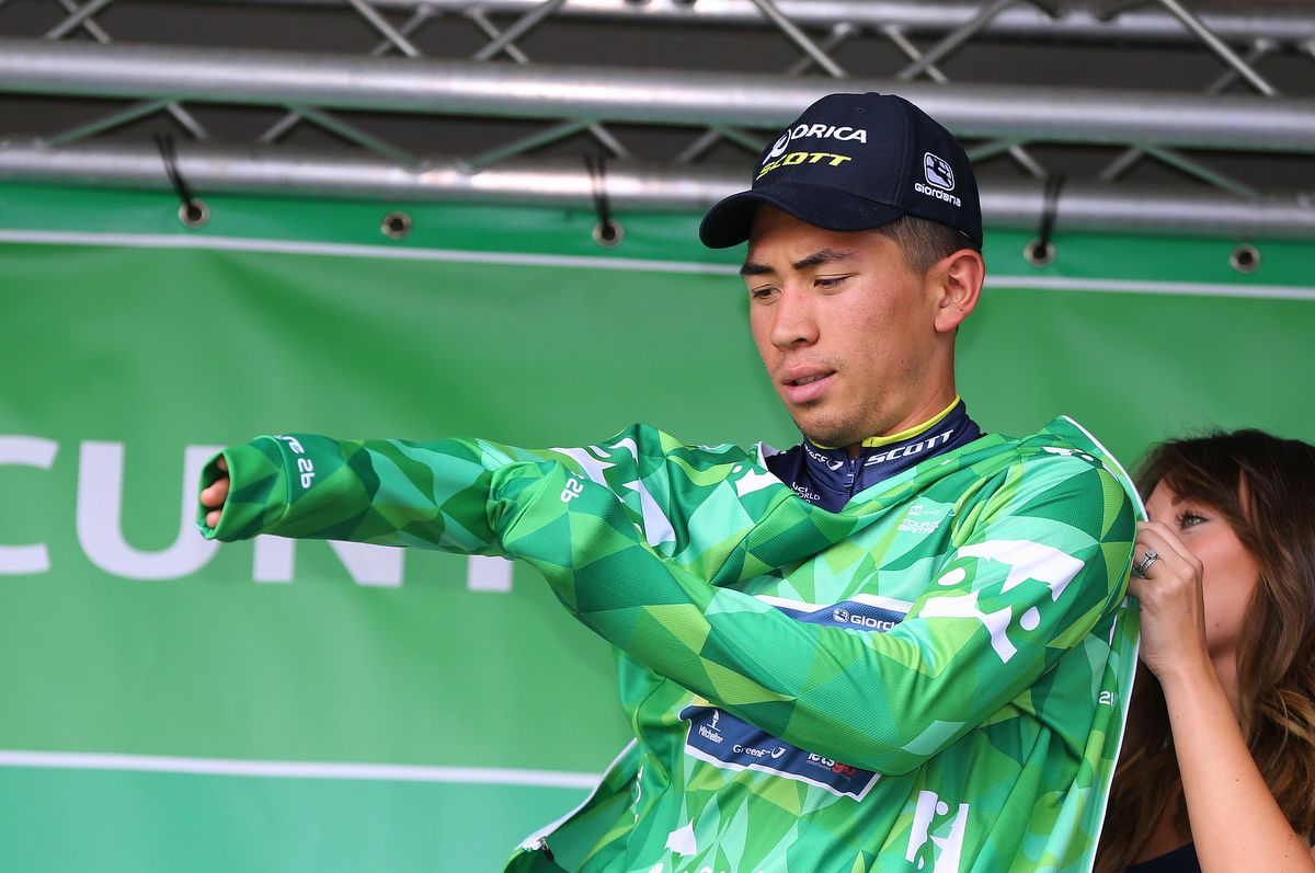 Caleb Ewan moves back into the race lead
