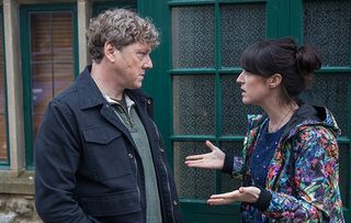 Emmerdale spoilers! Kerry Spencer tries to stop Daz Spencer from leaving