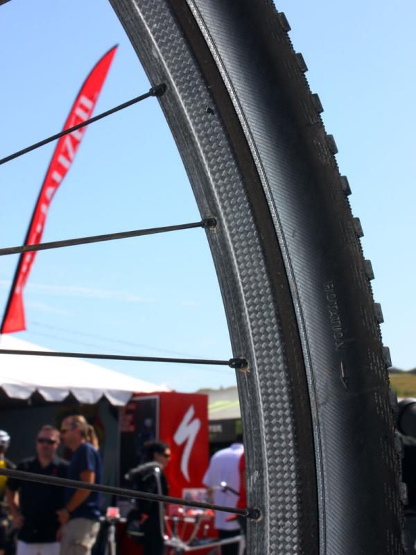 Wells' matte-finish rims look a little fresher out of the mold.