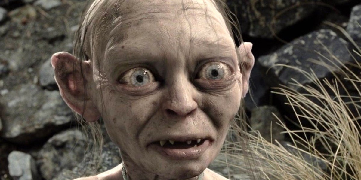 Gollum in Lord of the Rings