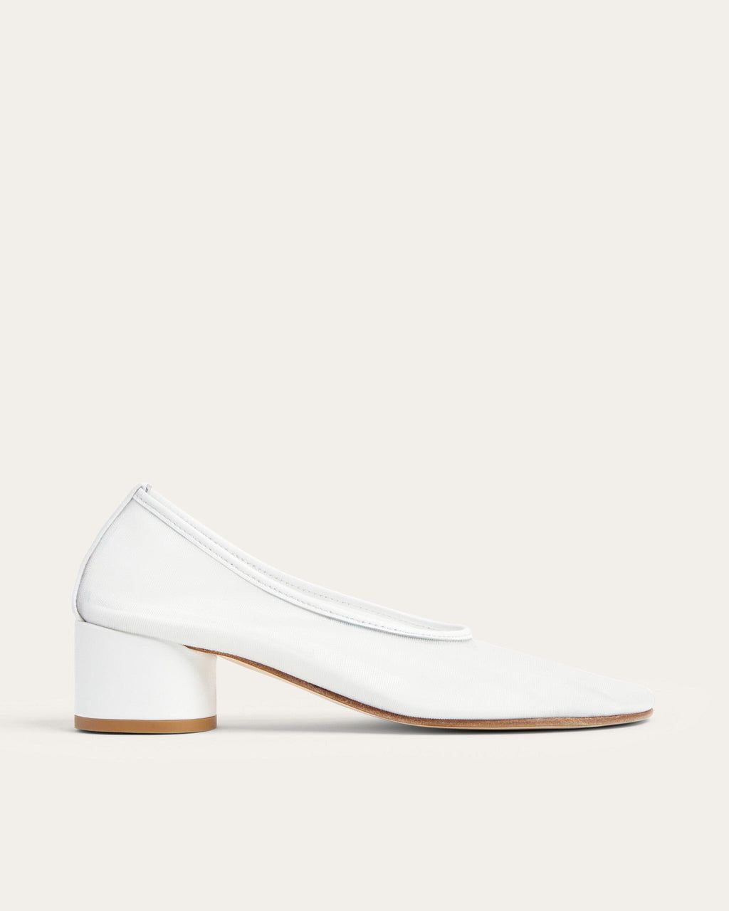 Balla Pump, White Mesh