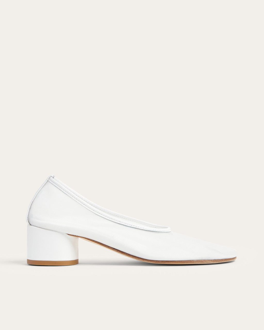 Balla Pump, White Mesh