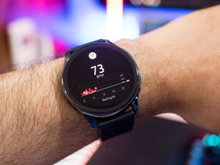 OnePlus Watch on the wrist