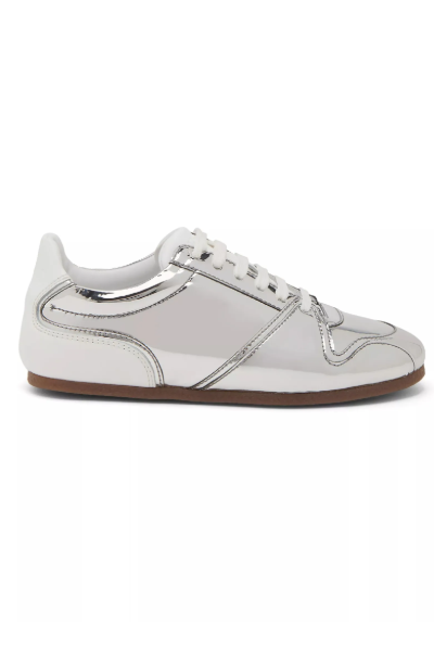 Moschino, Mirrored Low-Top Tennis Shoes