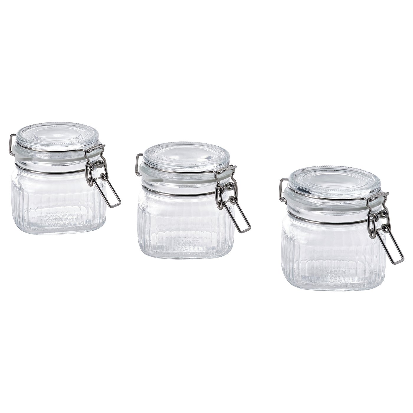 KÖssebÄr Jar With Lid - Clear Glass 13 Cl
