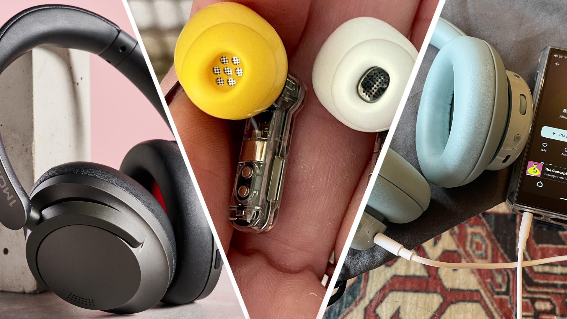 Headphones and earbuds