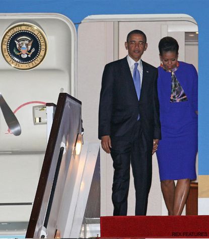 Barack Obama and First Lady Michelle Obama - Marie Claire UK