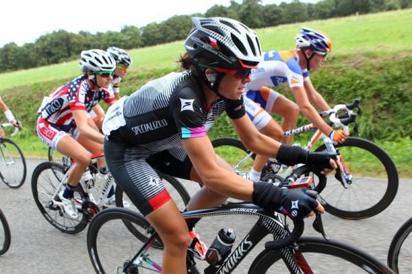 Evelyn Stevens (Specialized - lululemon) was third in the 2012 World Cup
