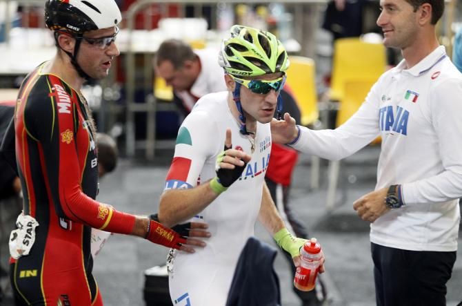 David Muntaner Juaneda (Spain) and Elia Viviani (Italy)