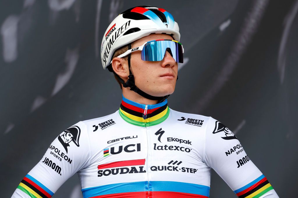 World Champion Remco Evenepoel 