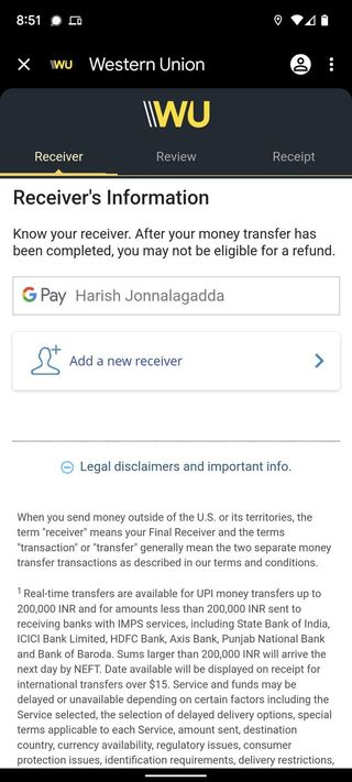 Google Pay Send Money International