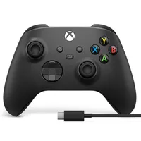 Xbox Wireless Controller (Carbon Black) + USB-C cable Xbox Wireless Controller (Carbon Black) + USB-C cable